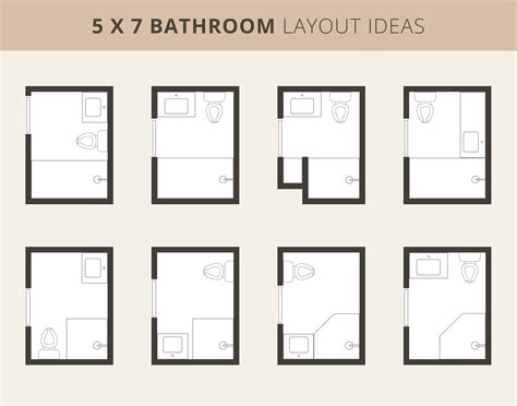 Clever Layouts for 5x7 Bathroom To Make the Most of Every Inch - Hydrangea Treehouse