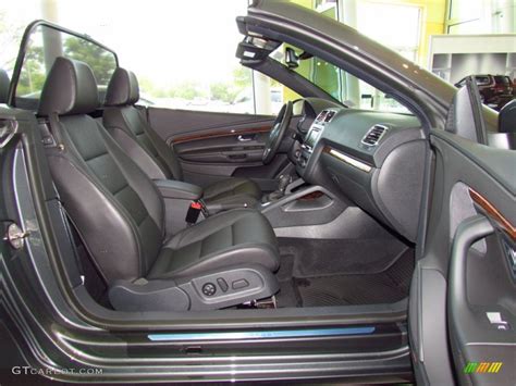 Titan Black Interior 2012 Volkswagen Eos Executive Photo #50759184 | GTCarLot.com