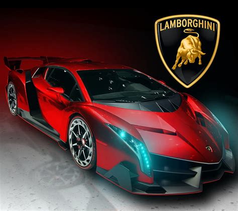 Lamborghini, auto, blue, car, glowing, red, HD wallpaper | Peakpx