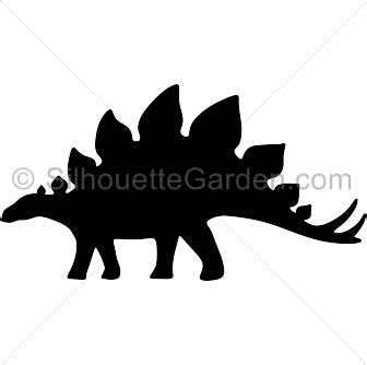 Stegosaurus Silhouette - Free Clip Art, Printable, and Vector Downloads