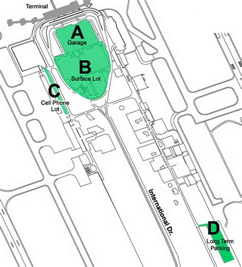 Hartsfield Jackson Airport Parking Map - Map Of Massachusetts