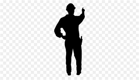 Construction Worker Silhouette Vector at Vectorified.com | Collection of Construction Worker ...