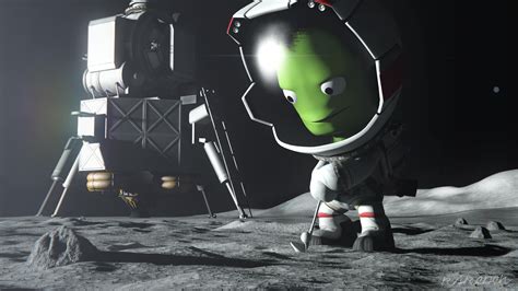 Kerbal Space Program, Mun, Mun Lander, Kerbal HD Wallpapers / Desktop and Mobile Images & Photos