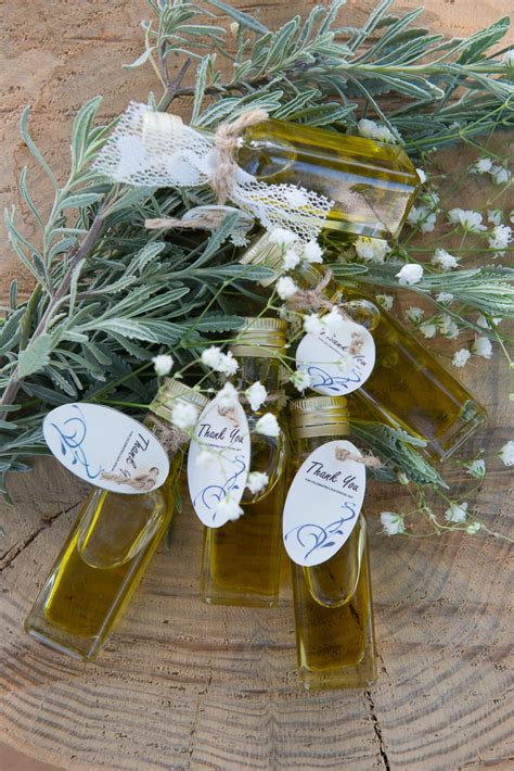 Mini Wedding Olive Oil Favors Rosemary Infused Greek Olive - Etsy