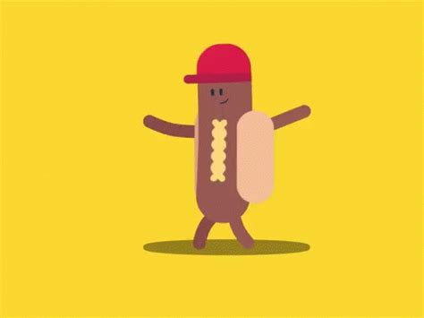 Dancing Hotdog GIF - Dancing Hotdog Happy - Discover & Share GIFs