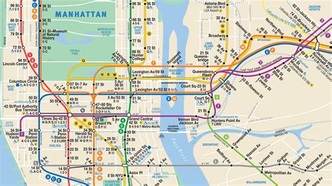 The New York City Subway Map as You’ve Never Seen It Before - The New York Times