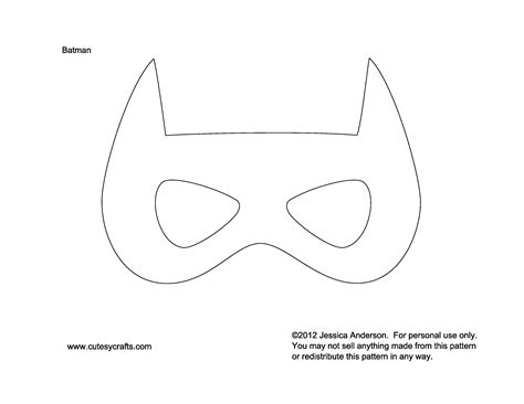 Free Batman Mask Template, Download Free Batman Mask Template png images, Free ClipArts on ...