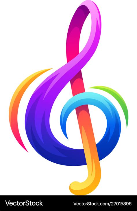 Note music logo design Royalty Free Vector Image