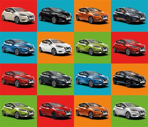 Nissan Reveals Changing Face of Micra Colours – Nissan Insider