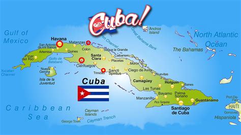 cuba map ⋆ Best Cuba And Havana Casas Particulares