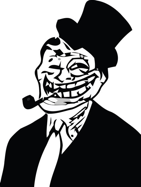 Troll Face PNG, Troll Face Transparent Background - FreeIconsPNG