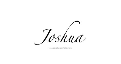 Joshua Prophet Name Tattoo Designs - Page 3 of 5 - Tattoos with Names