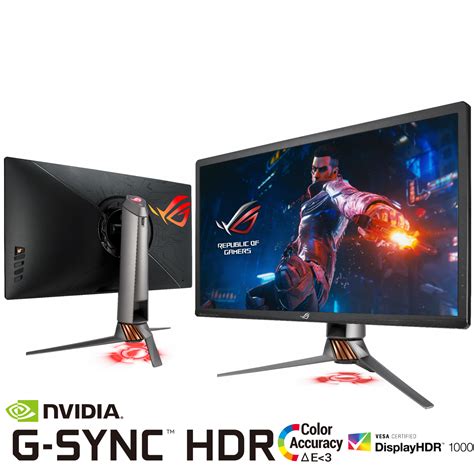 ASUS Launches ROG Swift PG27UQ 4K 144Hz NVIDIA G-SYNC HDR Monitor For $1,999