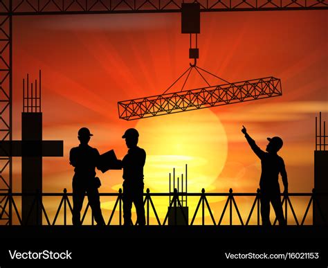 Construction Worker Silhouette