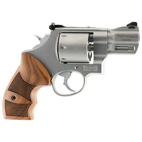 Smith & Wesson Performance Center Model 627 357 Magnum 2.62in Stainless Revolver - 8 Rounds ...