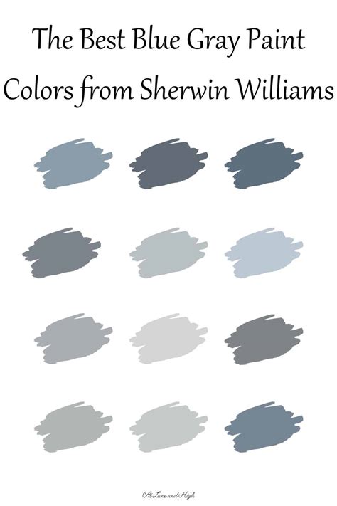 The 12 Best Blue Gray Paint Colors from Sherwin Williams