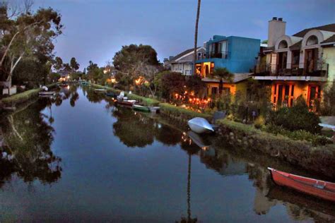 Take a Romantic Stroll Around the Venice Beach Canals