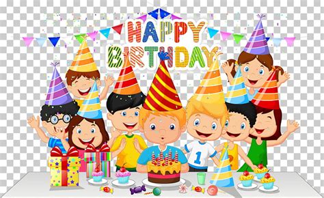 Clipart Of Birthday Celebration