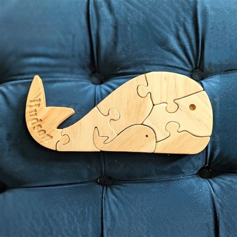 Wooden Animal Puzzle - Etsy