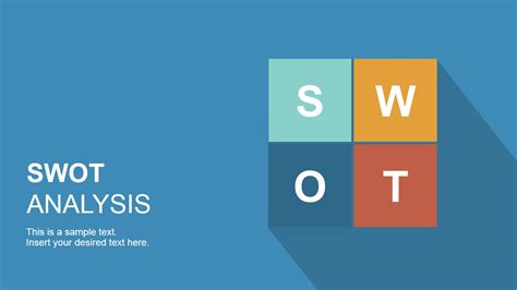 Cover Slide SWOT Analysis Template PPT - SlideModel