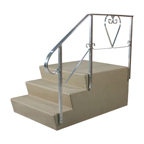 Mobile Home Steps: Fiberglass, Metal, Wood, & Concrete Mobile Home Stairs