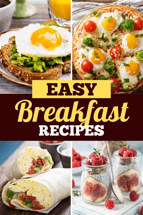 25 Easy Breakfast Recipes - Insanely Good