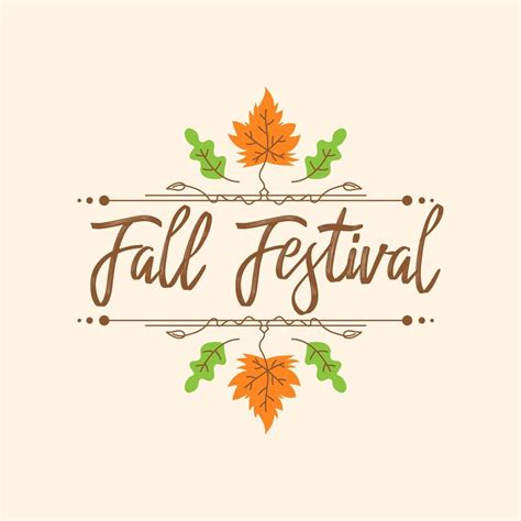 Fall Festival element Vector design illustration 12796108 Vector Art at Vecteezy