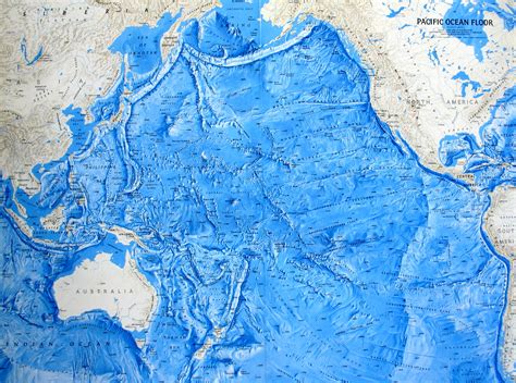 Ocean Floor Relief Maps | Detailed Maps of Sea and Ocean Depths - Foto Gallery on OrangeSmile.com