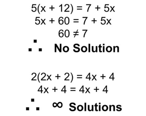 One Solution Equation Example - Tessshebaylo