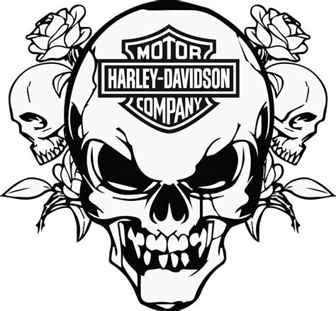 Image result for Harley-Davidson Stencil Patterns | Harley davidson logo, Harley davidson ...