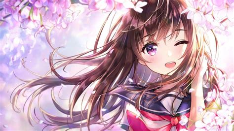 Cute Anime Girl Laptop Wallpapers - Top Free Cute Anime Girl Laptop Backgrounds - WallpaperAccess