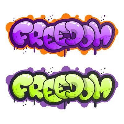 Graffiti Letters Vector Art, Icons, and Graphics for Free Download