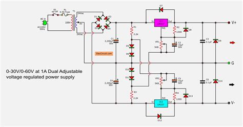 Variable Dc Power Supply Schematic