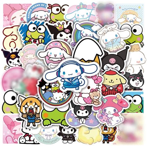 100pcs Kawaii Sanrio Stickers | Cute HelloKitty, My Philippines | Ubuy