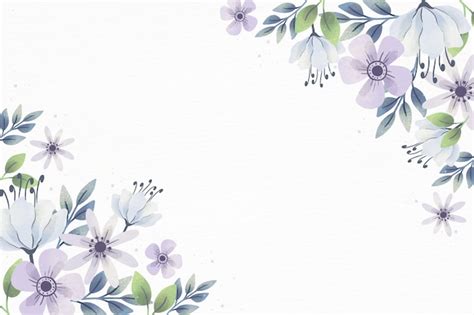 Free Watercolor Flowers Background | Best Flower Site