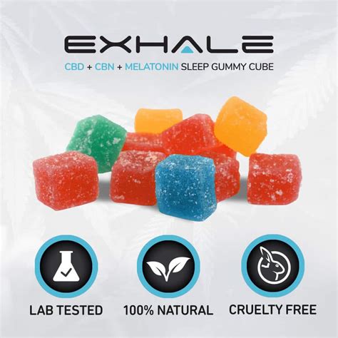 CBD + CBN Sleep Gummies - Exhale Wellness