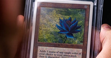 Magic: The Gathering’s legendary Power Nine cards, including Black Lotus, are having a record ...