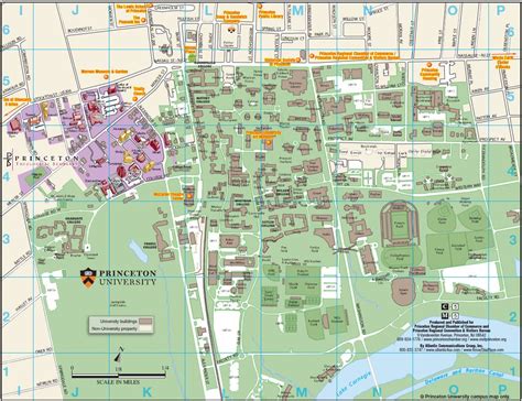 Princeton Campus Map ~ AFP CV