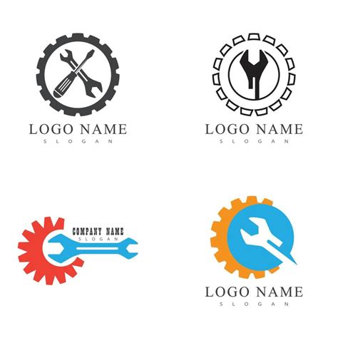 Service Logo Template vector illustration design 13355788 Vector Art at Vecteezy