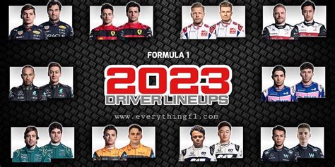 F1 2023 Driver Lineups Ranked