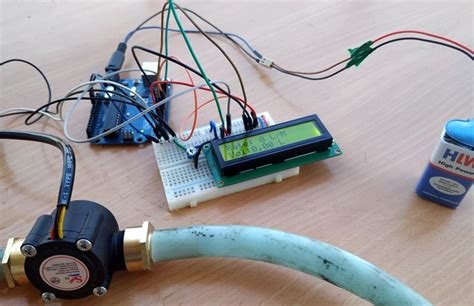 Arduino Water Flow Sensor - Measuring water Flow Rate and Volume using Arduino and Flow Sensor