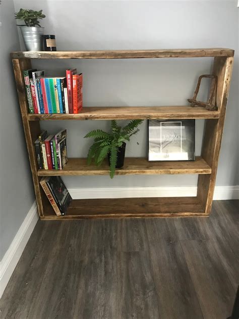 MARY Rustic Reclaimed Wood Bookcase-vintage Bookshelf-rustic - Etsy