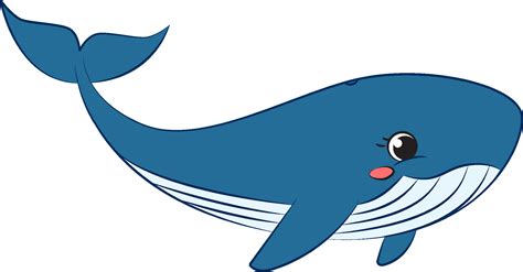 Cute Whale Clipart Png Images Amashusho - Riset