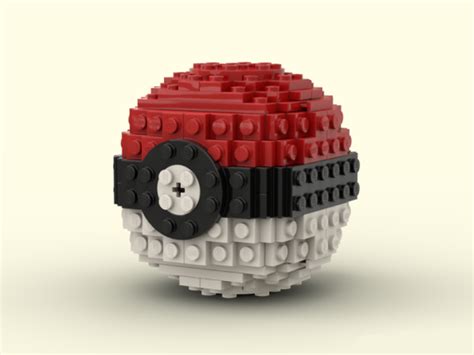 LEGO MOC Pokemon Ball by Mjo Lego | Rebrickable - Build with LEGO