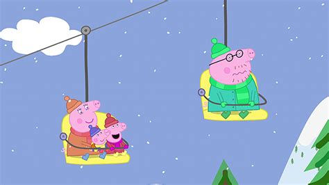 Watch Peppa Pig Season 6 Episode 1: Peppa Pig - Snowy Mountain/Flying on Holiday/The Holiday ...