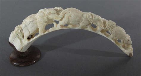 Boar Tusk Carving