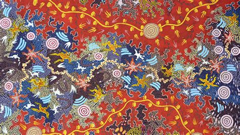 ORIGINAL Australian aboriginal painting ismgb.com