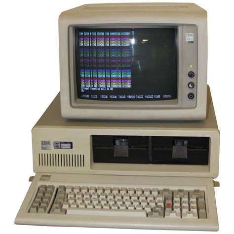 IBM 5150 with CGA Monitor - Computer - Computing History