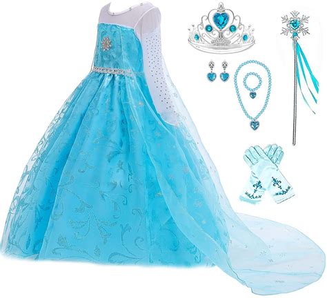 Snow Queen Princess Dress-Up Party Costume Set (4-5) - Walmart.com