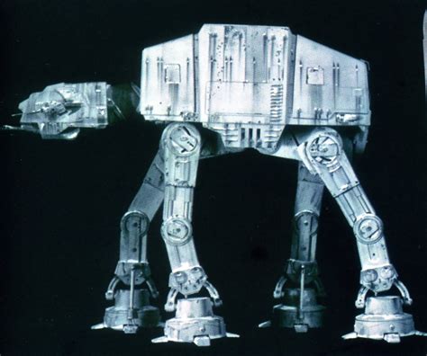 STAR WARS AFICIONADO WEBSITE: ILM CLASSIC IMAGE: THE IMPERIAL WALKERS DEBUT!